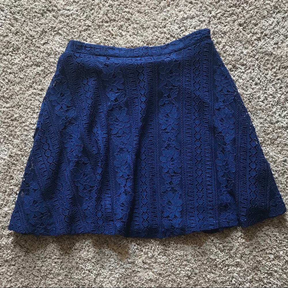 Lace Circle Skirt